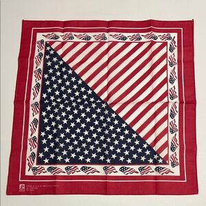 American Flag Bandana